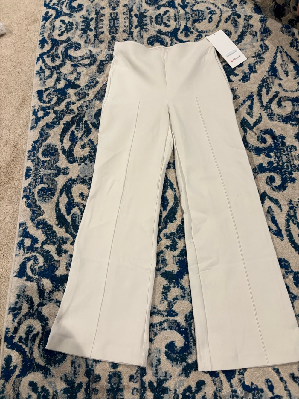 lululemon athletica Cream Wide-Leg Pants